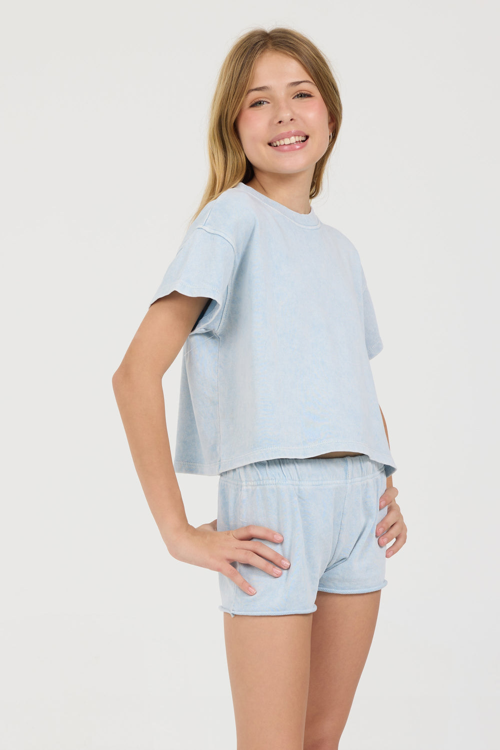 Vintage Havana | Kids Washed Raw Boxy Tee