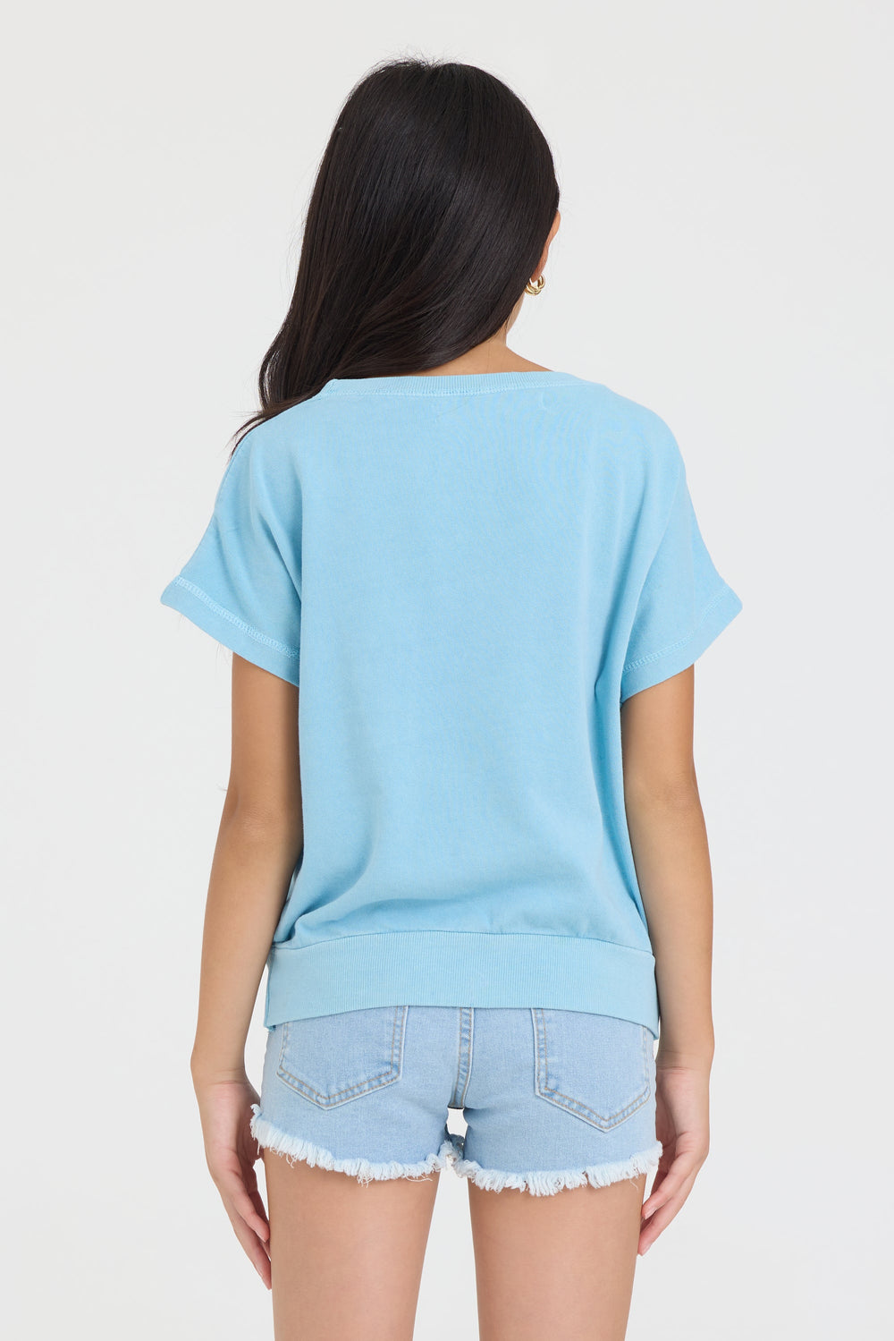 Vintage Havana | Kids Garment Dye Tee with Good Vibes Patch