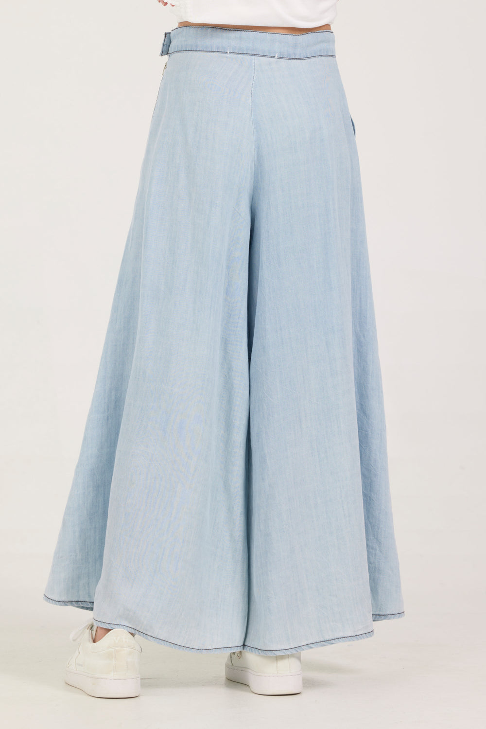 Vintage Havana | Kids Faux Denim Elastic Pant