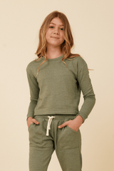 Vintage Havana | Distressed Neckline Crewneck