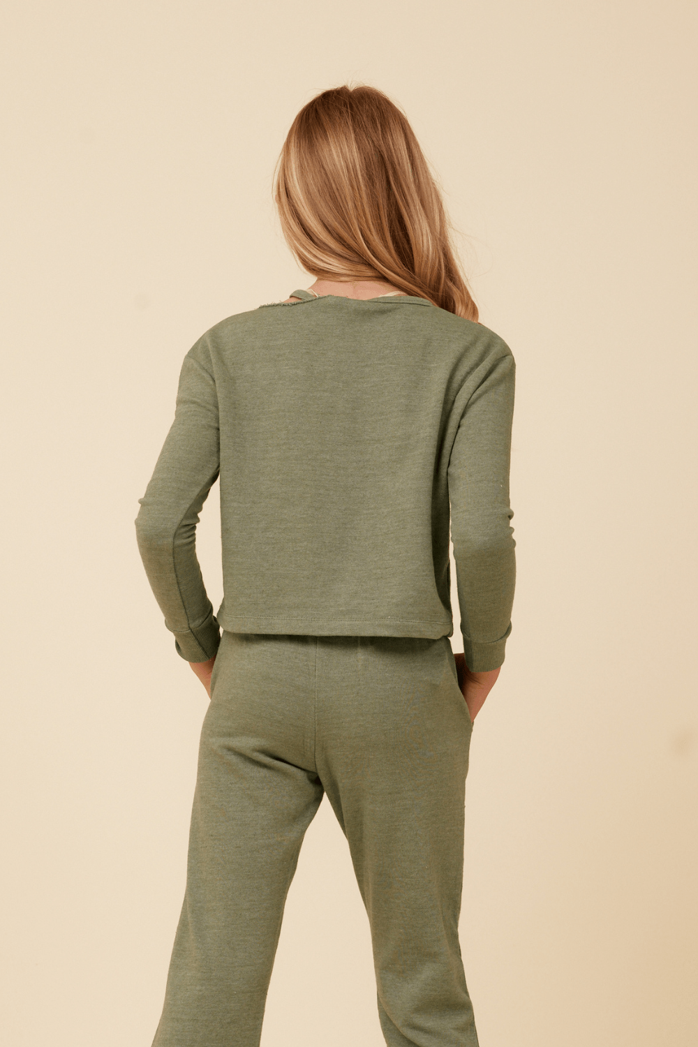 Vintage Havana | Distressed Neckline Crewneck
