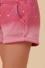 Vintage Havana | Acid Berry Shorts w/ Pocket Stitching
