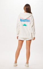 Vintage Havana | White St. Barth Jet Setter Surf Wash Zip Up