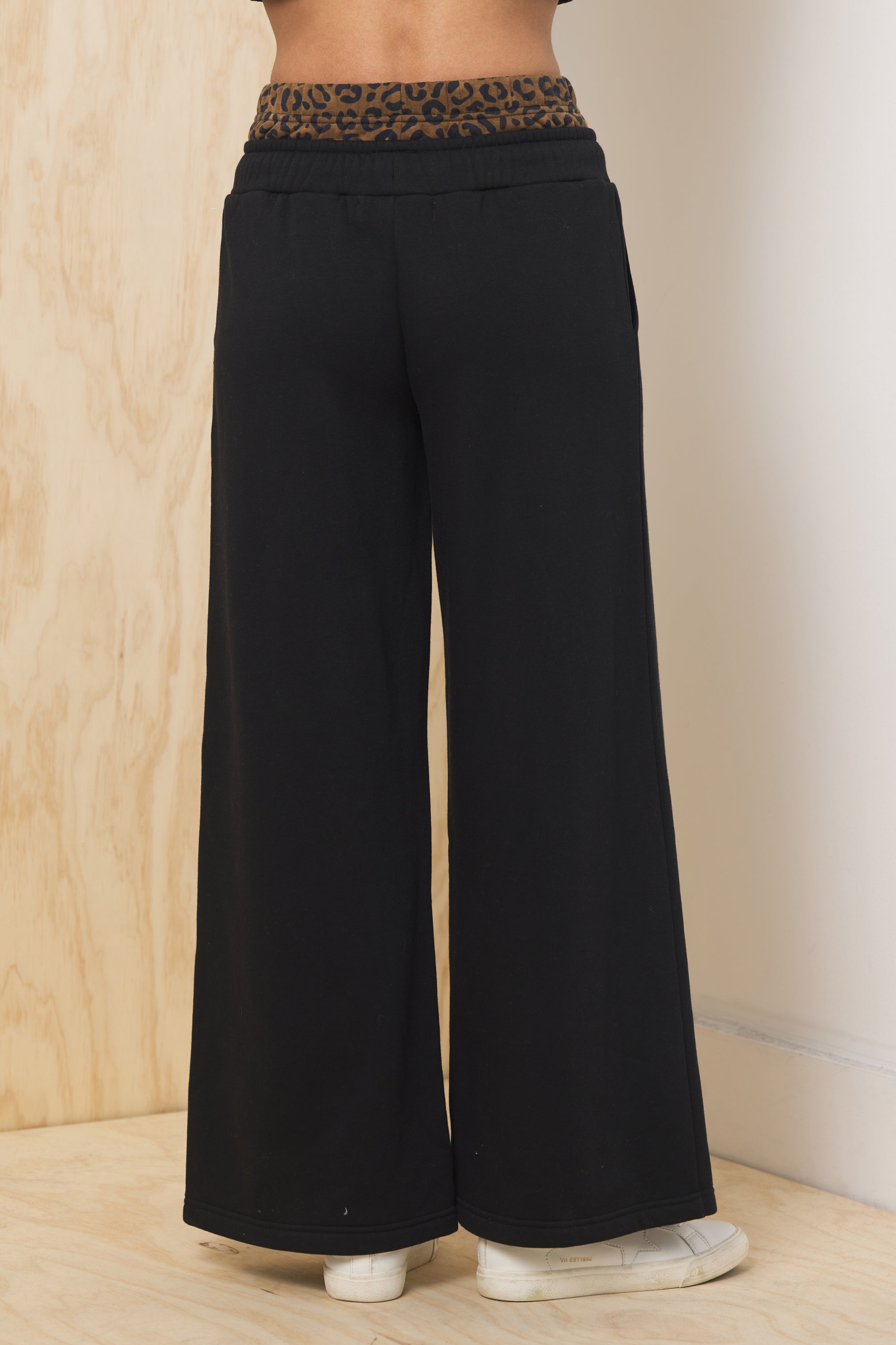Vintage Havana | Heavy Surfwash Pant w/ Printed Double Waist