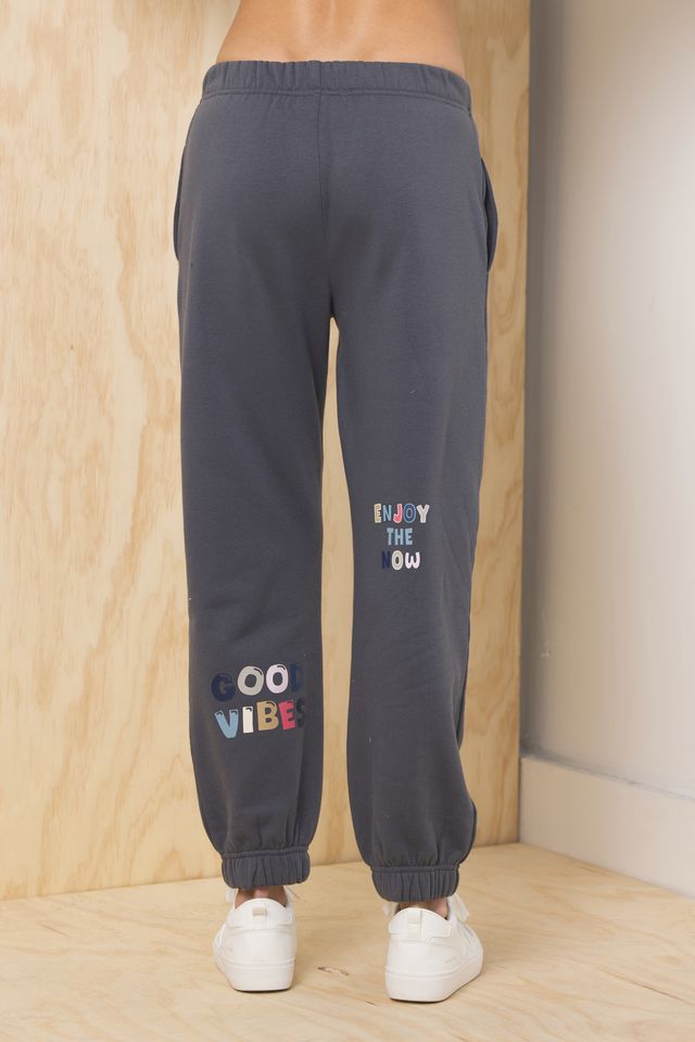 Vintage Havana | Printed Surf Wash Jogger w/ Patches