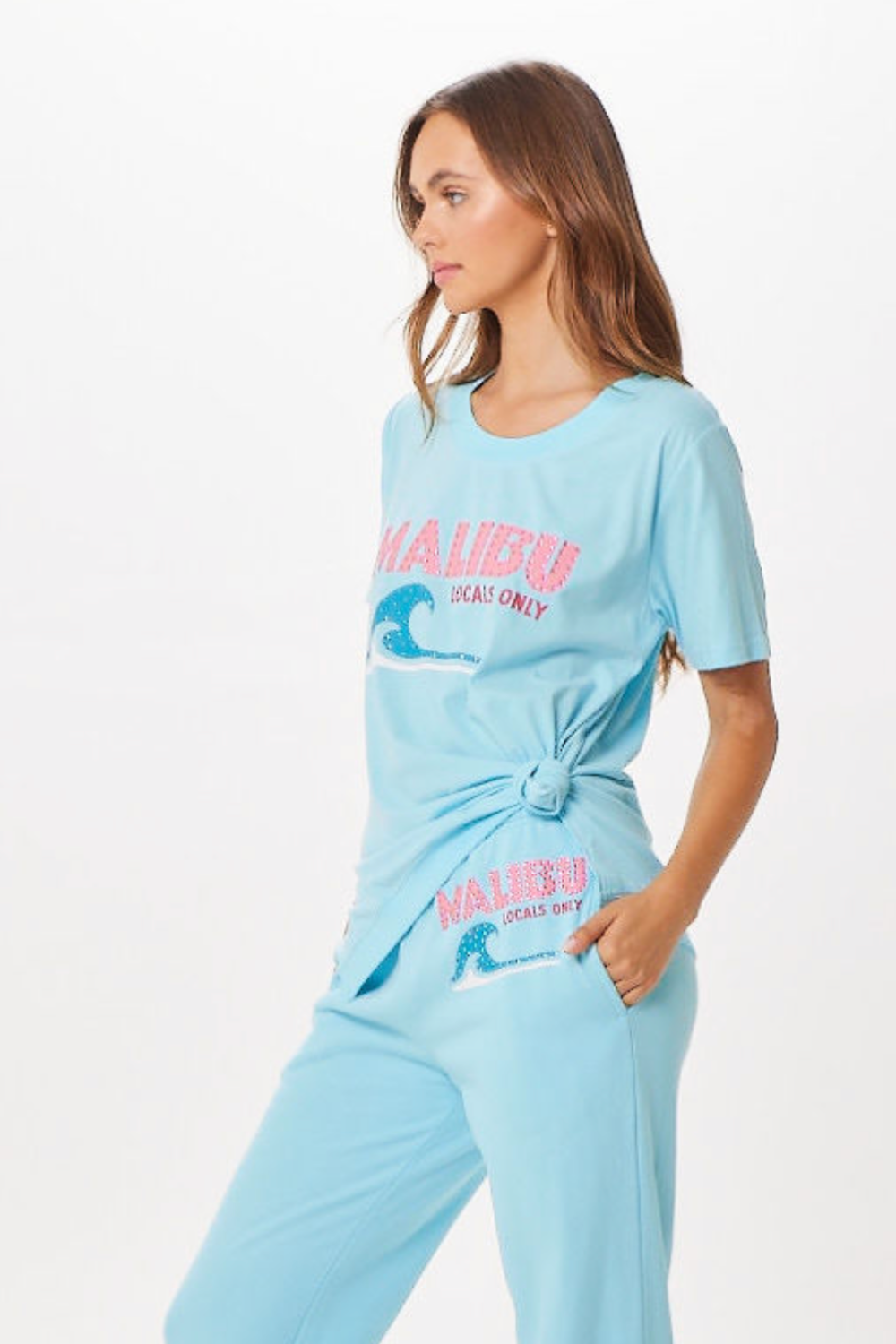 Vintage Havana | Tropical Blue Malibu Jet Setter T-Shirt