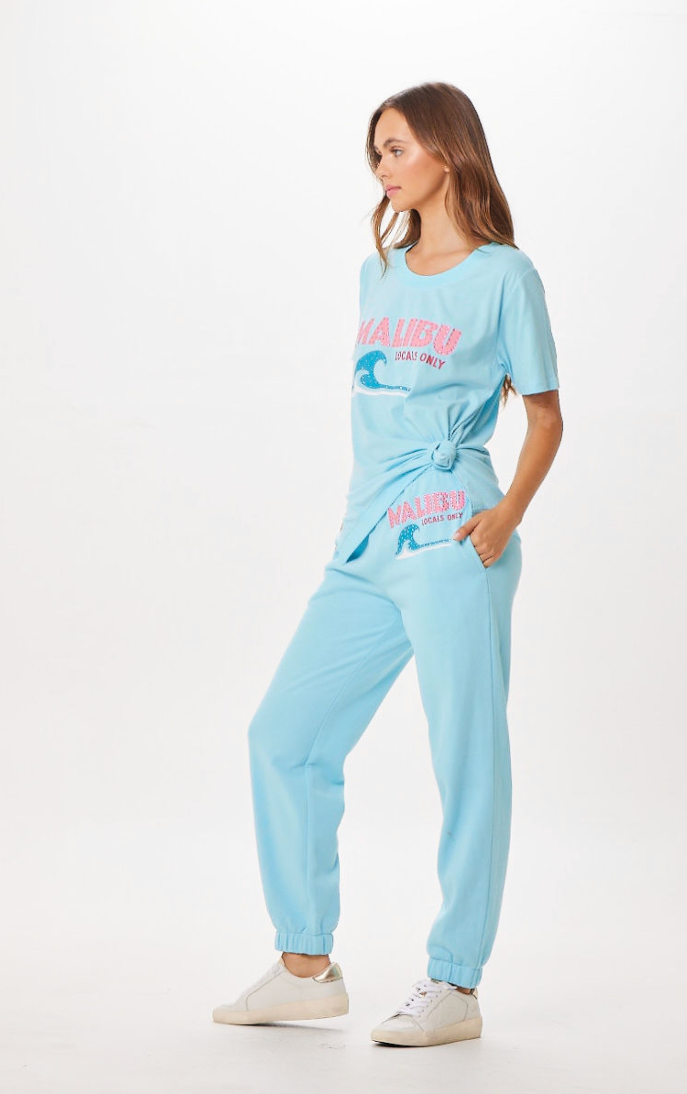 Vintage Havana | Tropical Blue Malibu Jet Setter T-Shirt