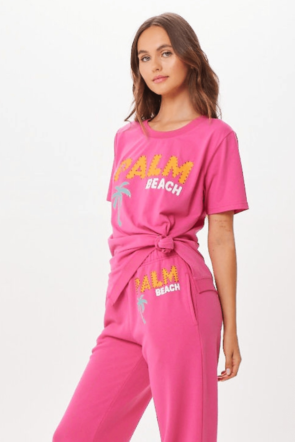 Vintage Havana | Hot Pink Palm Beach Jet Setter T-Shirt