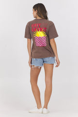 Vintage Havana | Washed Graphic Tee Out Of Office