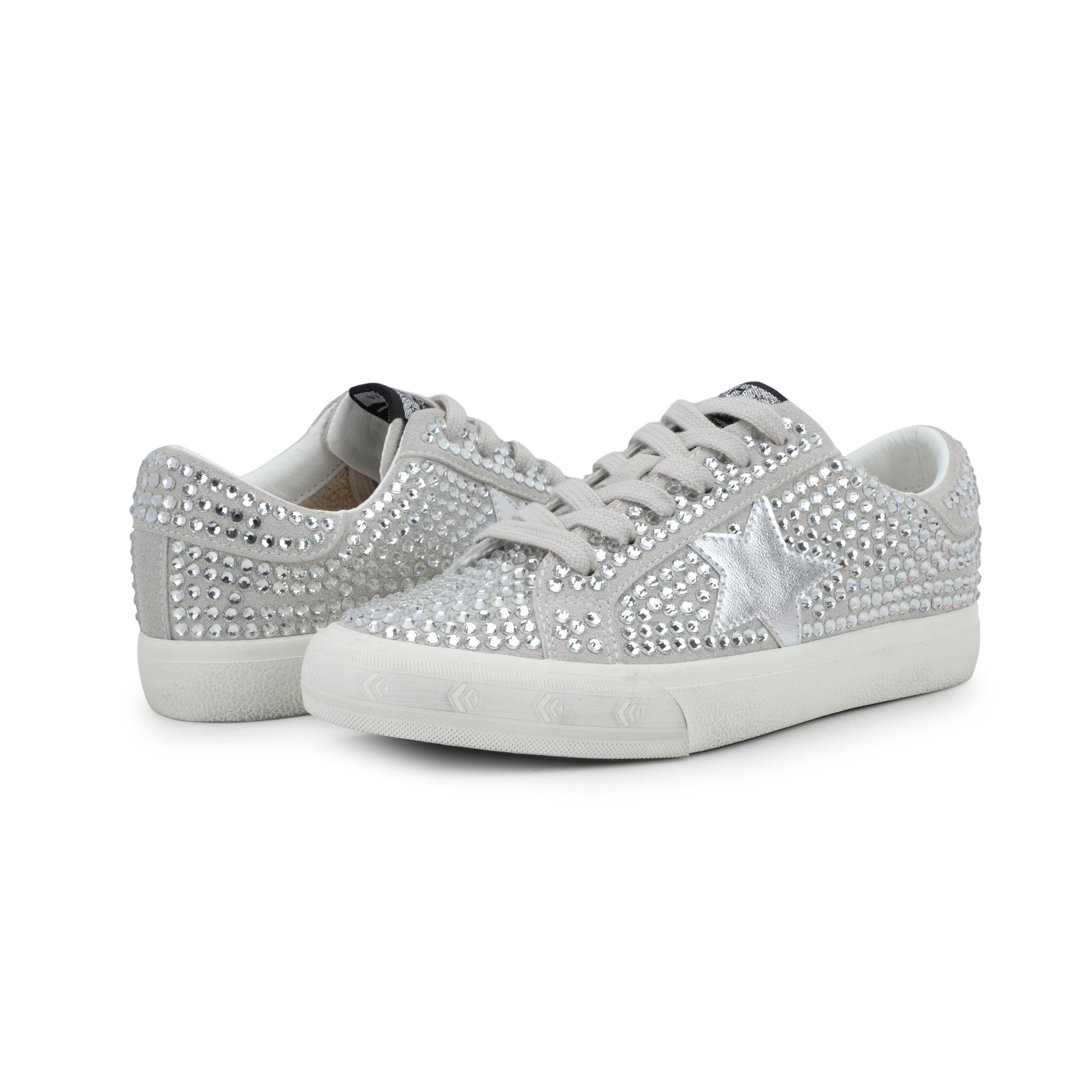 Vintage Havana | GRANDE - SILVER FULL RHINESTONE