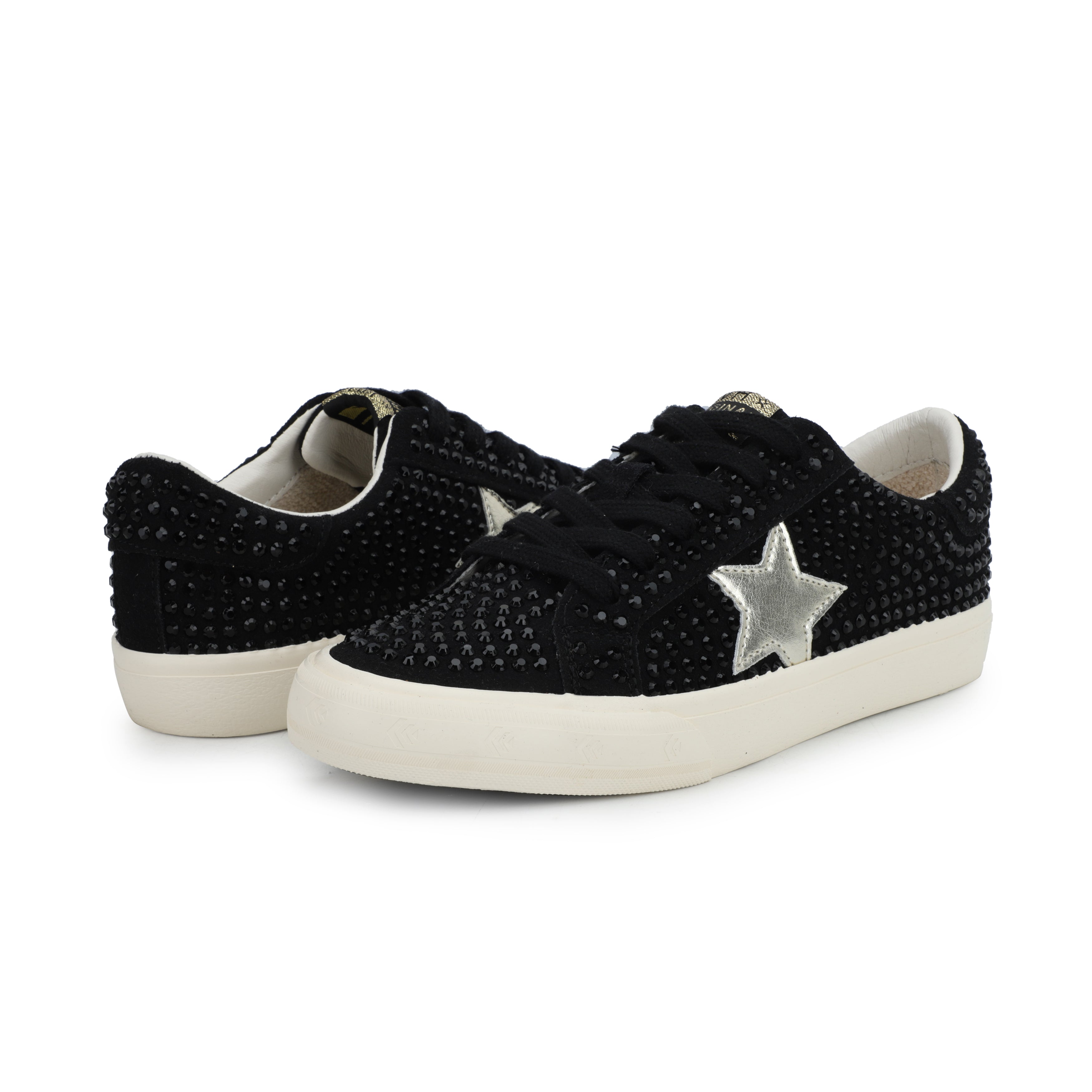 Vintage Havana | GRANDE - BLACK FULL RHINESTONE