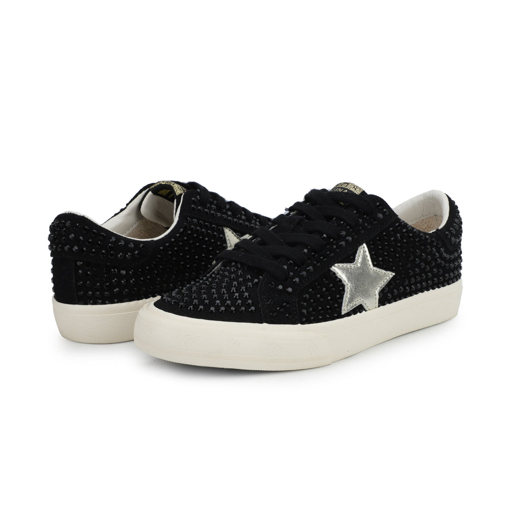 Vintage Havana | GRANDE - BLACK FULL RHINESTONE