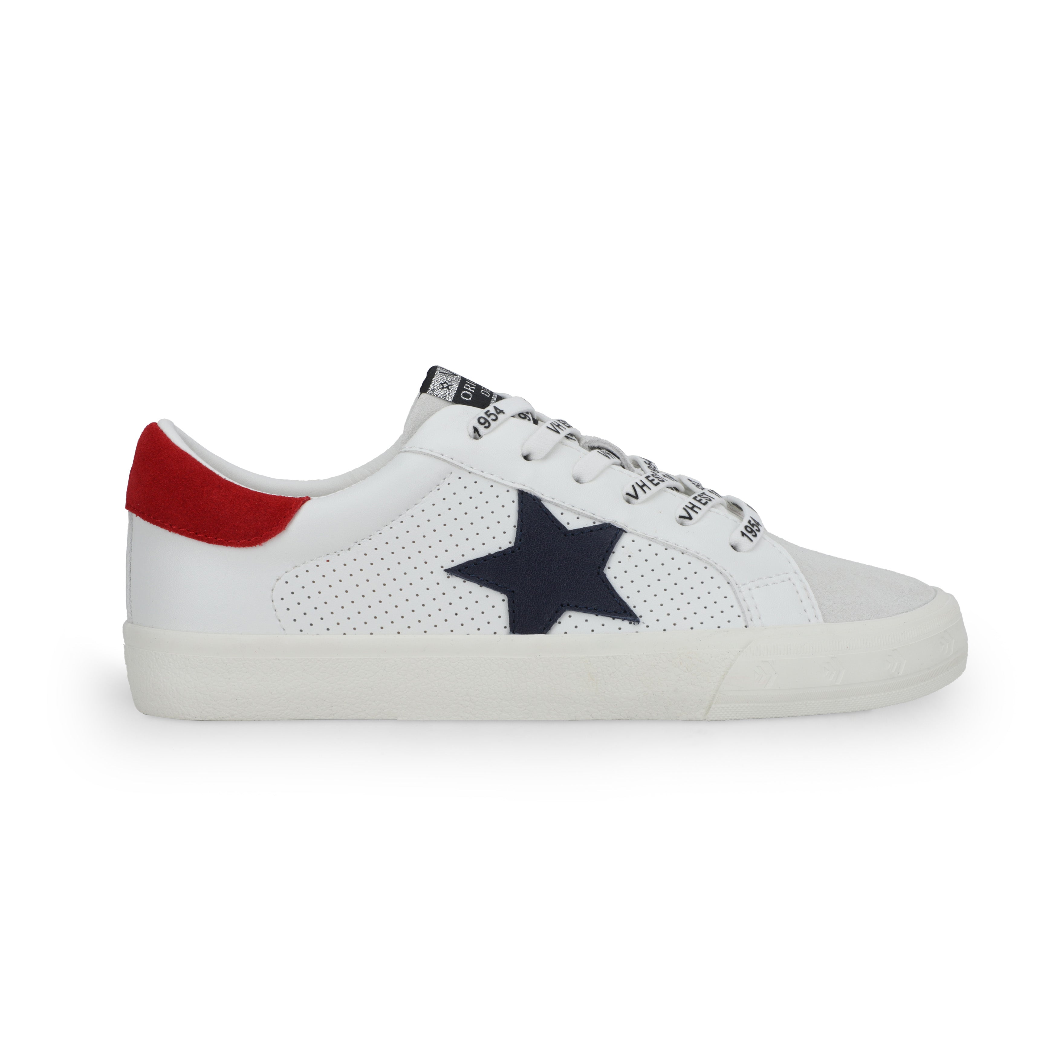 Vintage Havana | GRANDE - WHITE NAVY RED