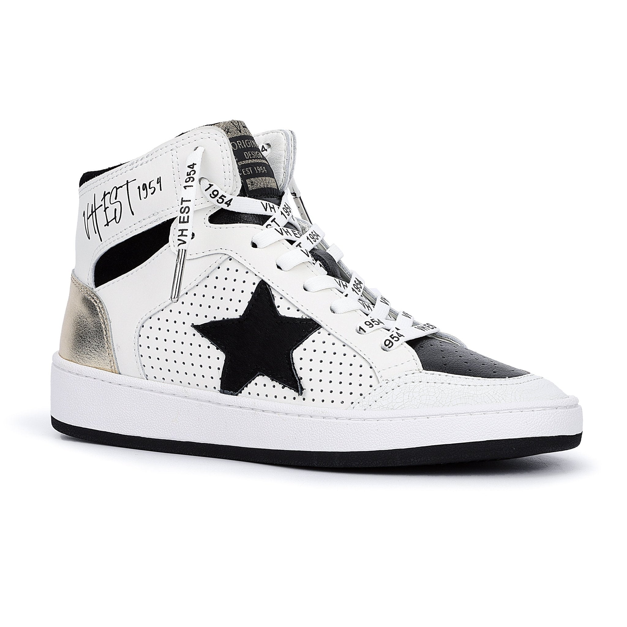 Vintage Havana | Dream 8- Black White Multi With inside Zipper