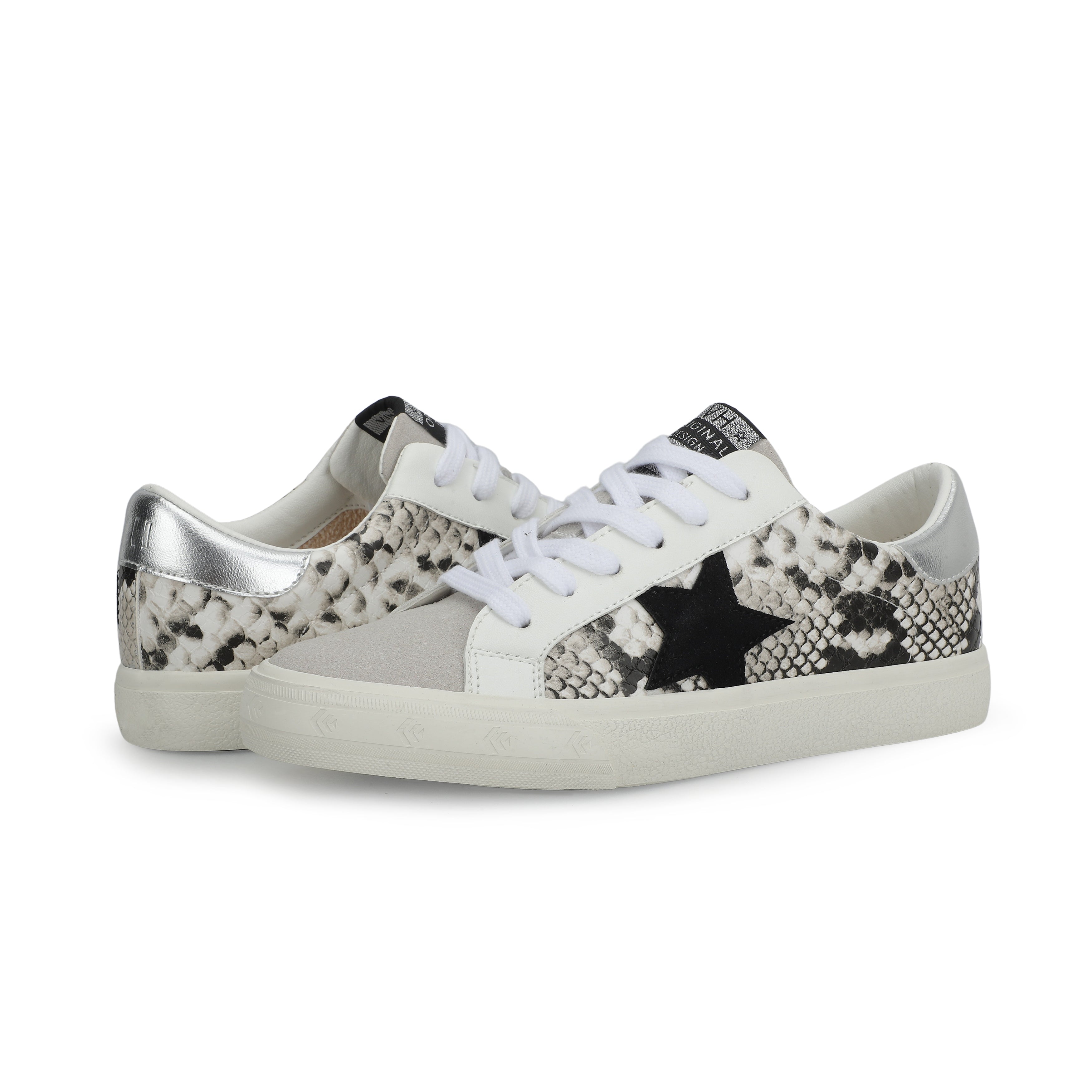 Vintage Havana | GRANDE WHITE BLACK SNAKE GREY POP