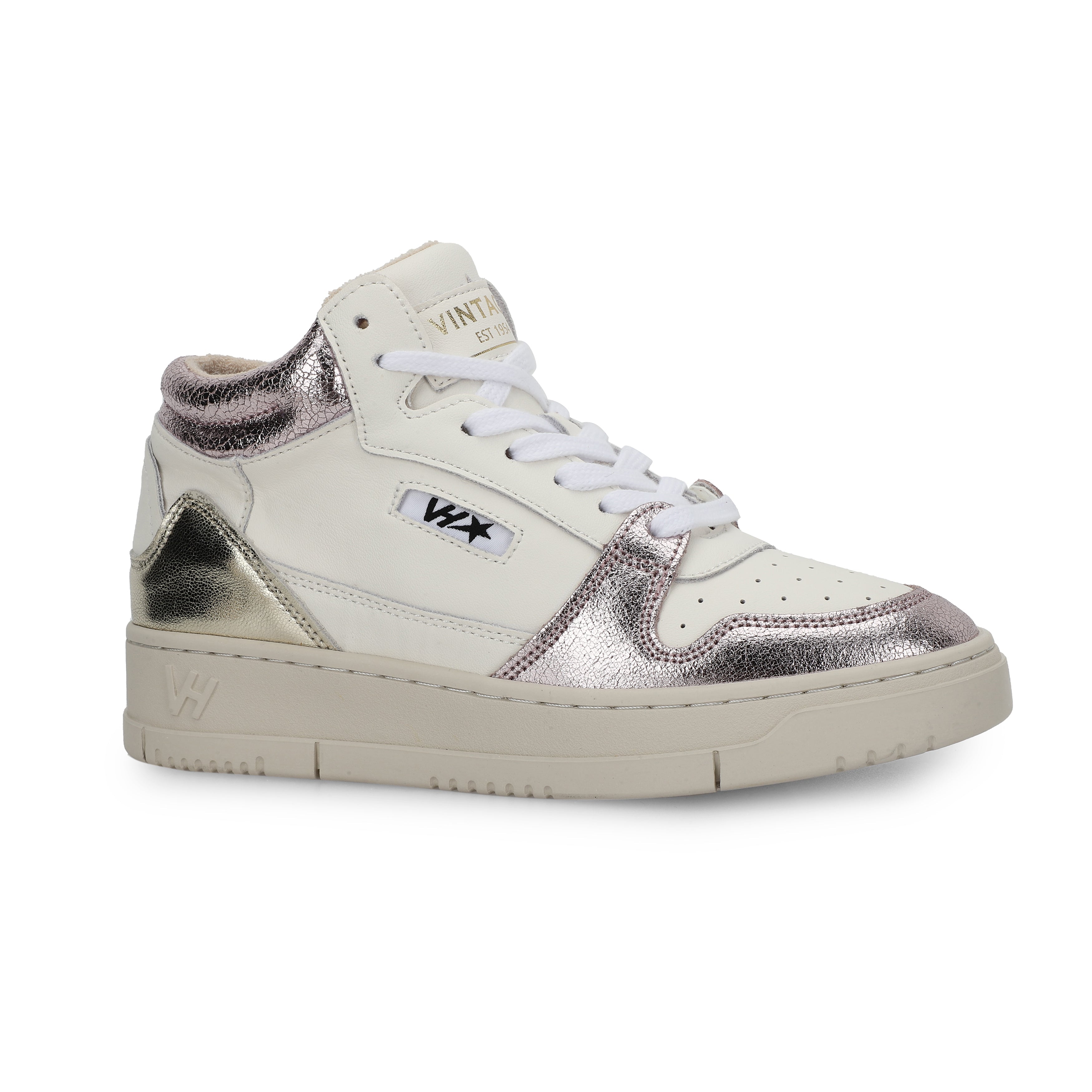 Vintage Havana | CELESTE 3 - WHITE METALLIC