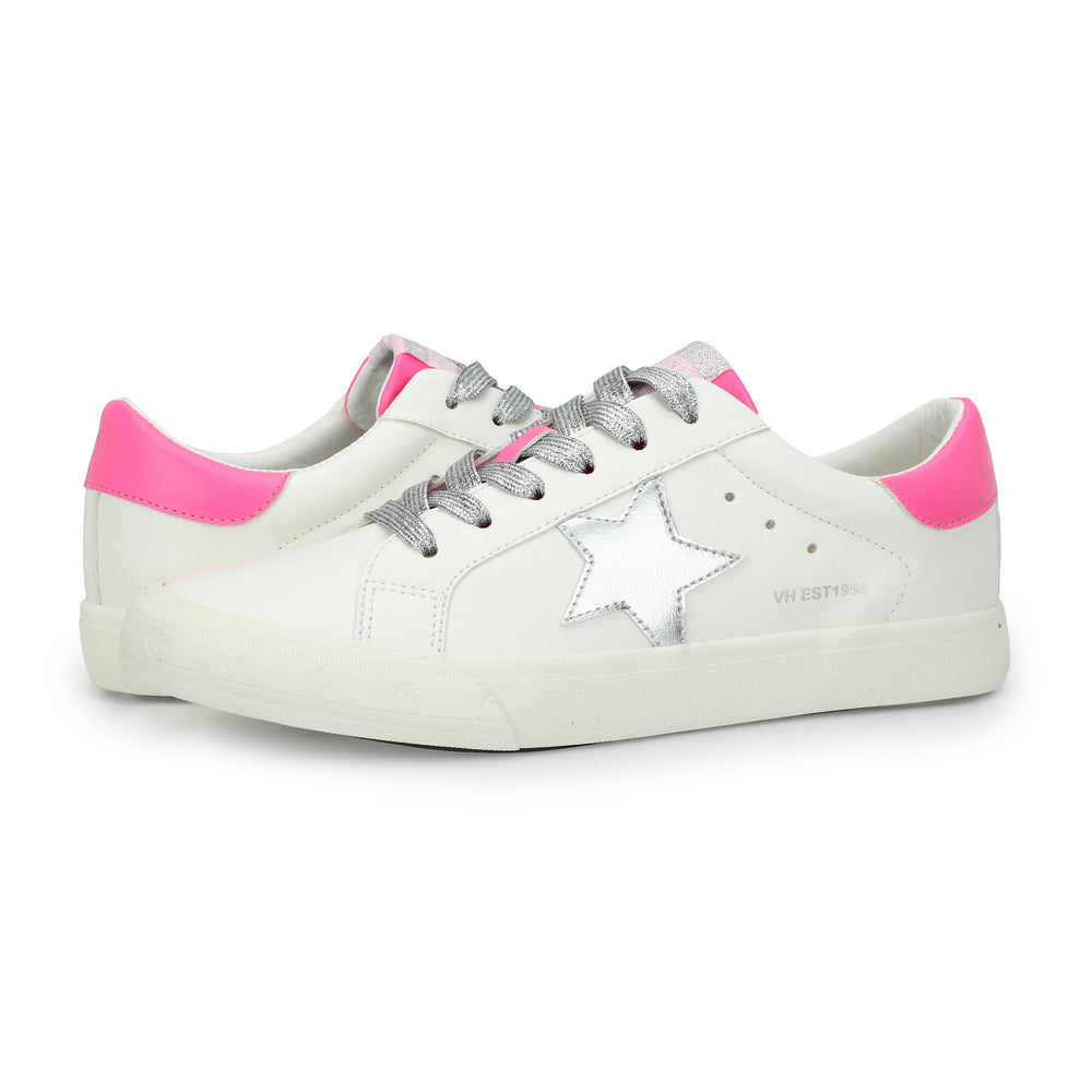 Vintage Havana | GRANDE - WHITE/WASHED SILVER/PINK