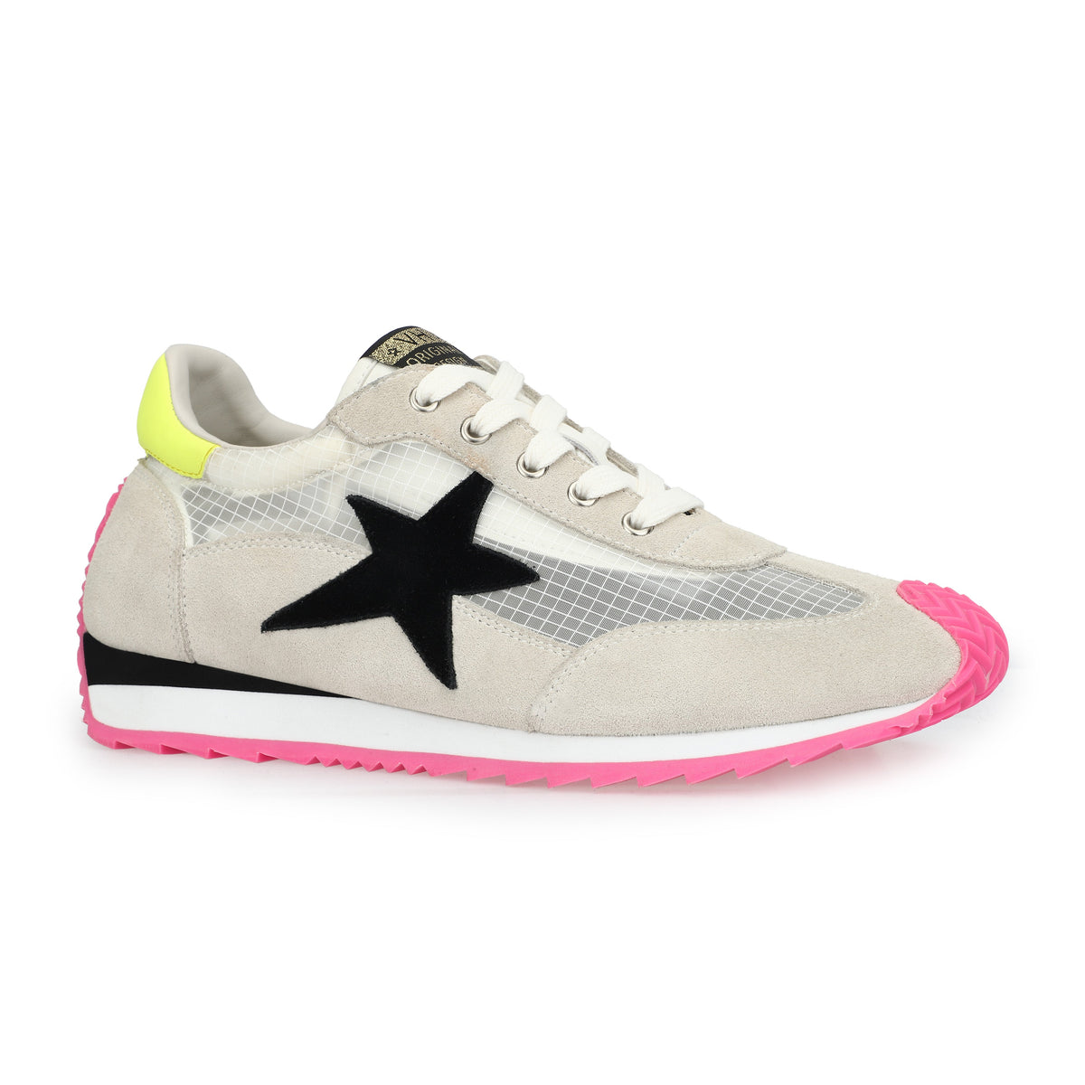 Vintage Havana | SHOOTER 12 - CLEAR MESH/NEON YELLOW