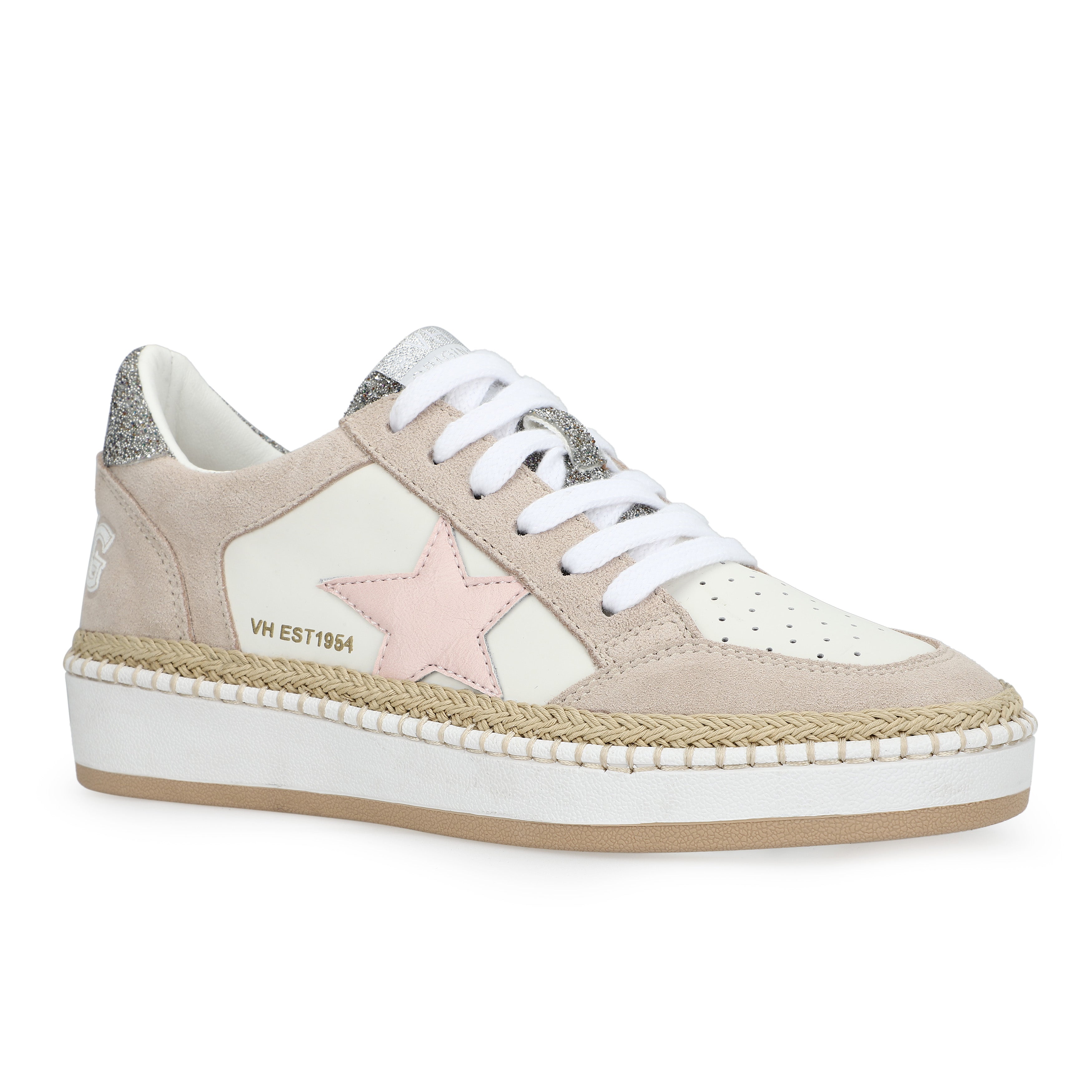 Vintage Havana | DENISSE 29 - RAFFIA/PINK/SILVER