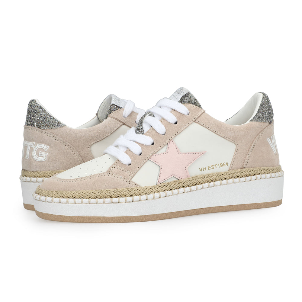 Vintage Havana | DENISSE 29 - RAFFIA/PINK/SILVER