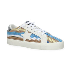 Vintage Havana | FLAIR 46 - BLUE/BROWN CROCHET MULTI