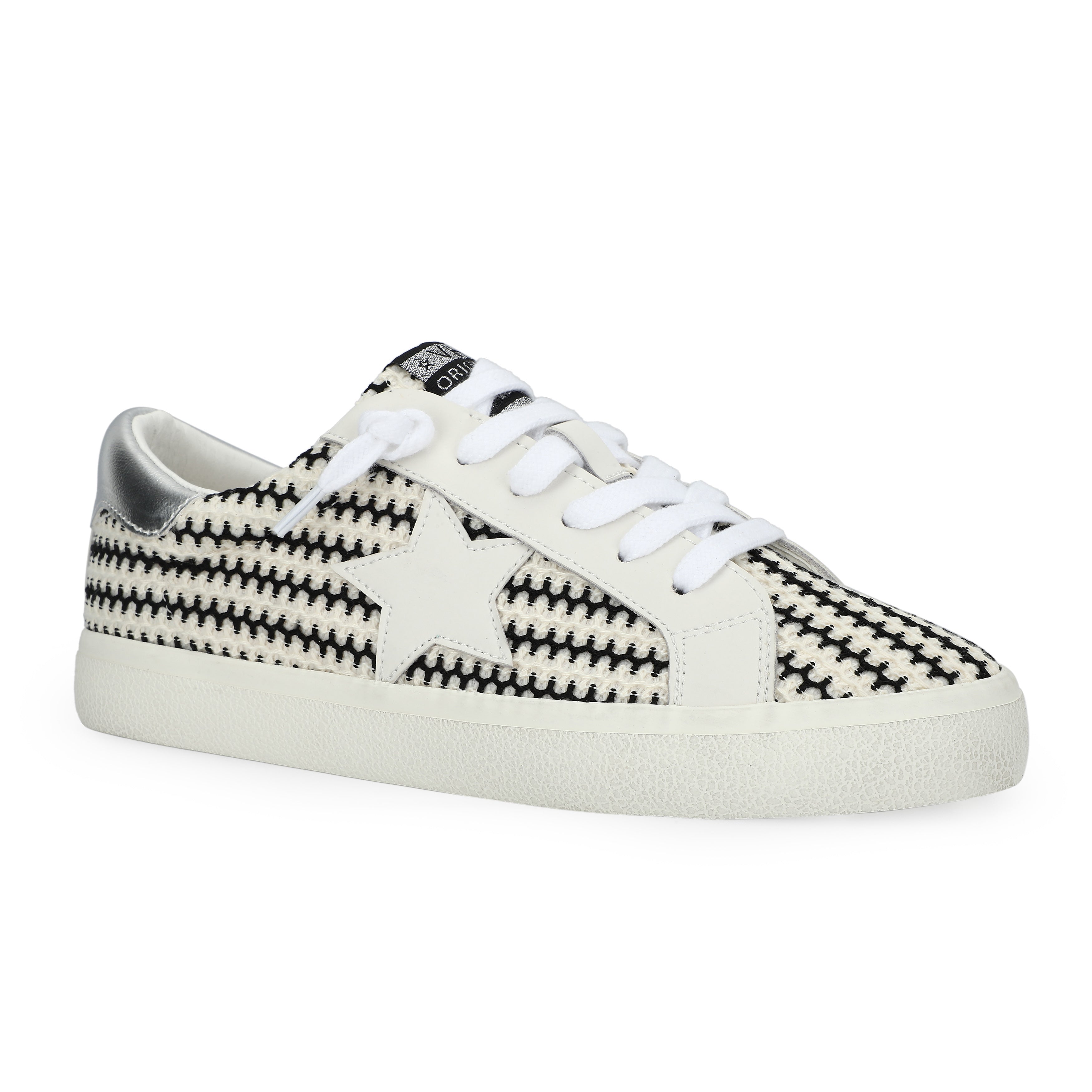 Vintage Havana | FLAIR 45 - BLACK/WHITE CROCHET