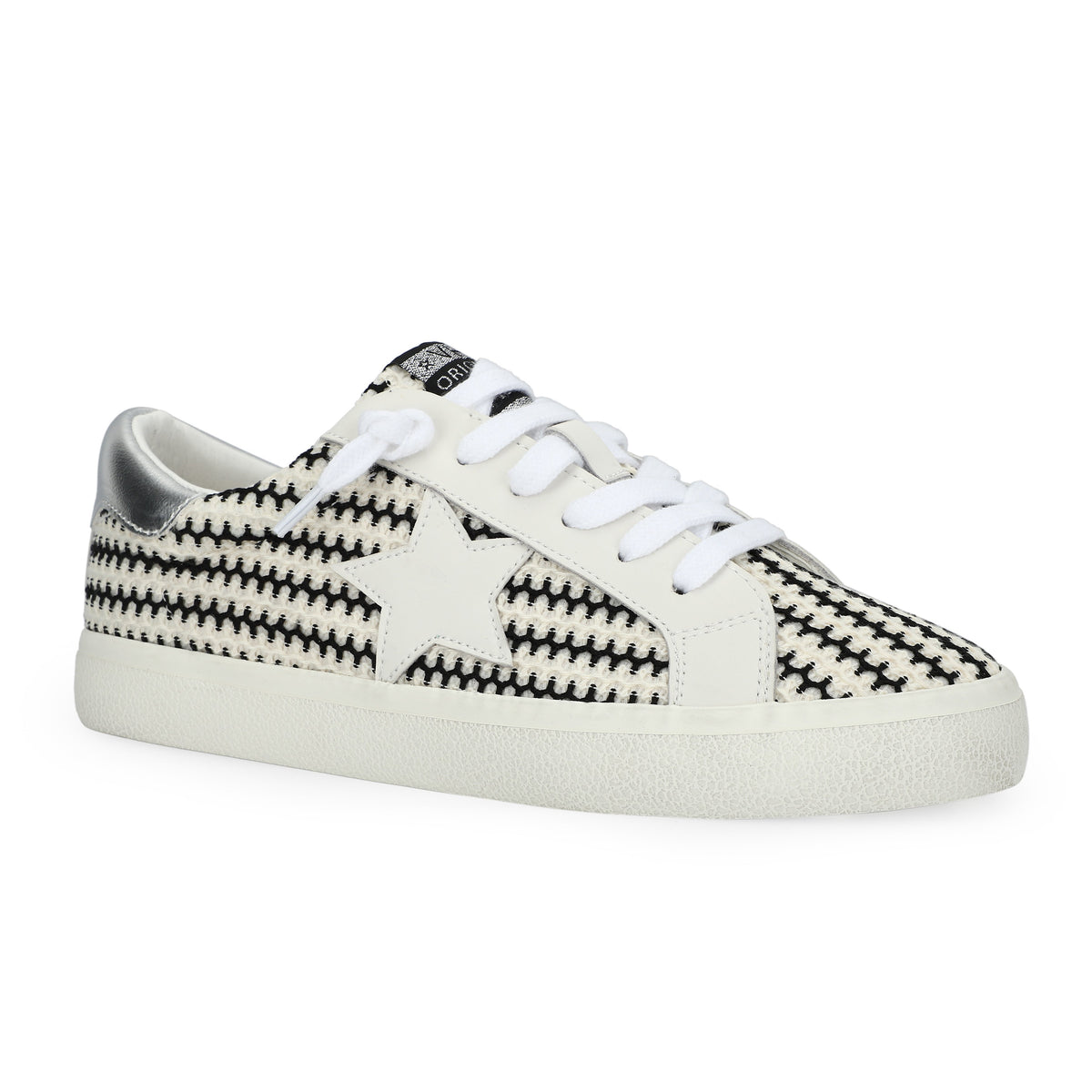 Vintage Havana | FLAIR 45 - BLACK/WHITE CROCHET