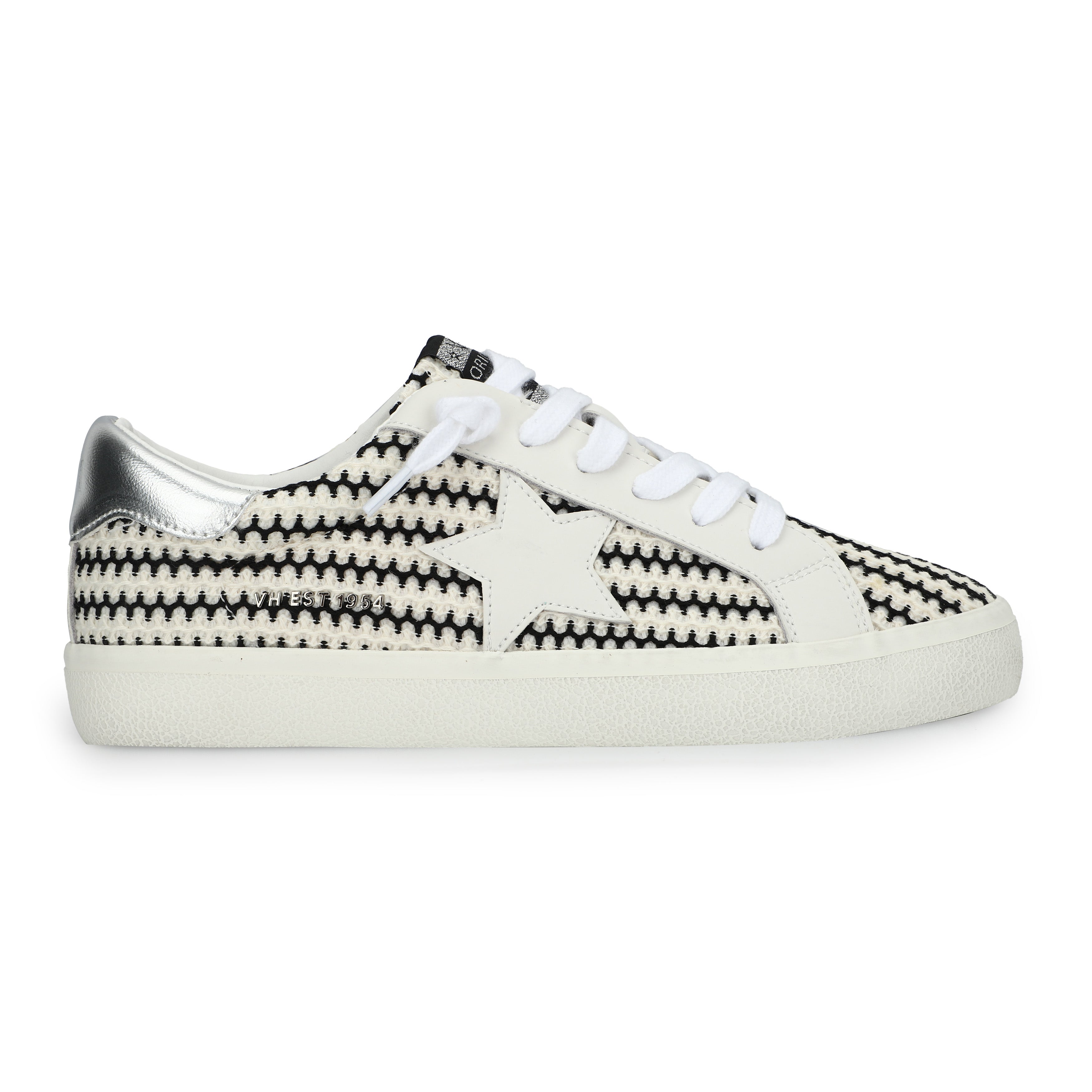 Vintage Havana | FLAIR 45 - BLACK/WHITE CROCHET