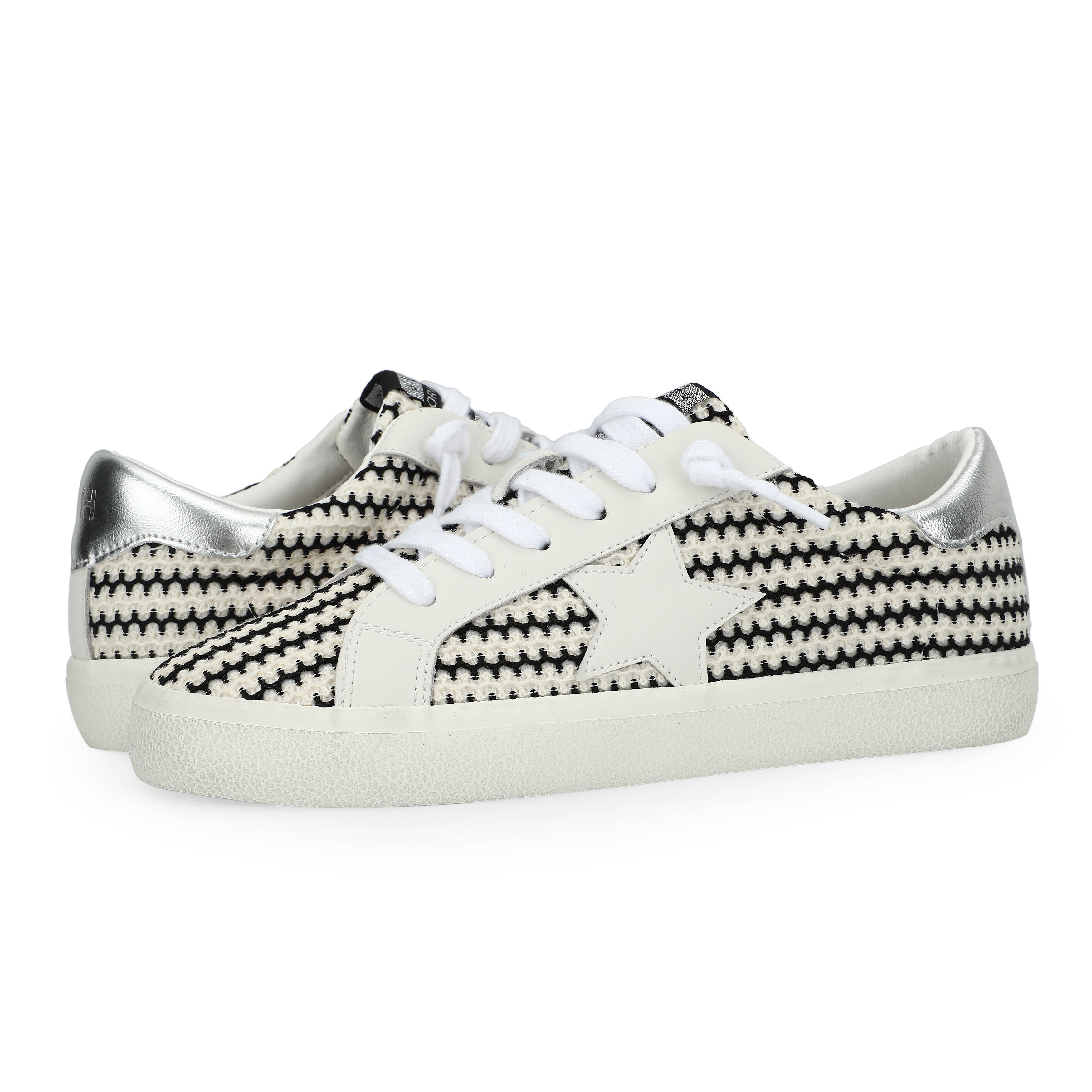 Vintage Havana | FLAIR 45 - BLACK/WHITE CROCHET