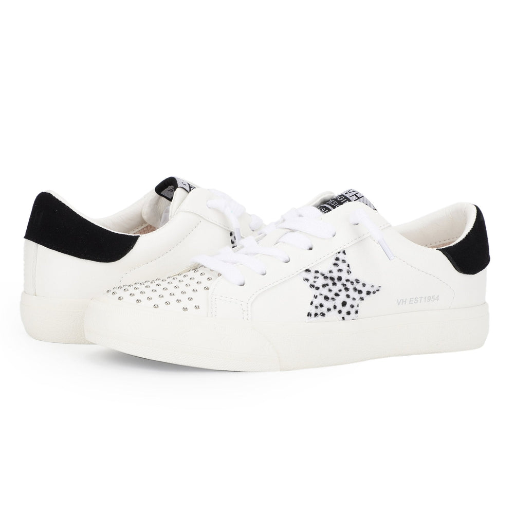 Vintage Havana | GRANDE - WHITE STUDDED CHEETAH MIX
