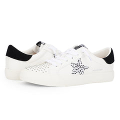 Vintage Havana | GRANDE - WHITE STUDDED CHEETAH MIX