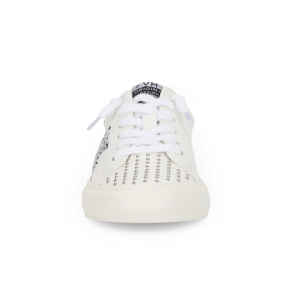 Vintage Havana | GRANDE - WHITE STUDDED CHEETAH MIX