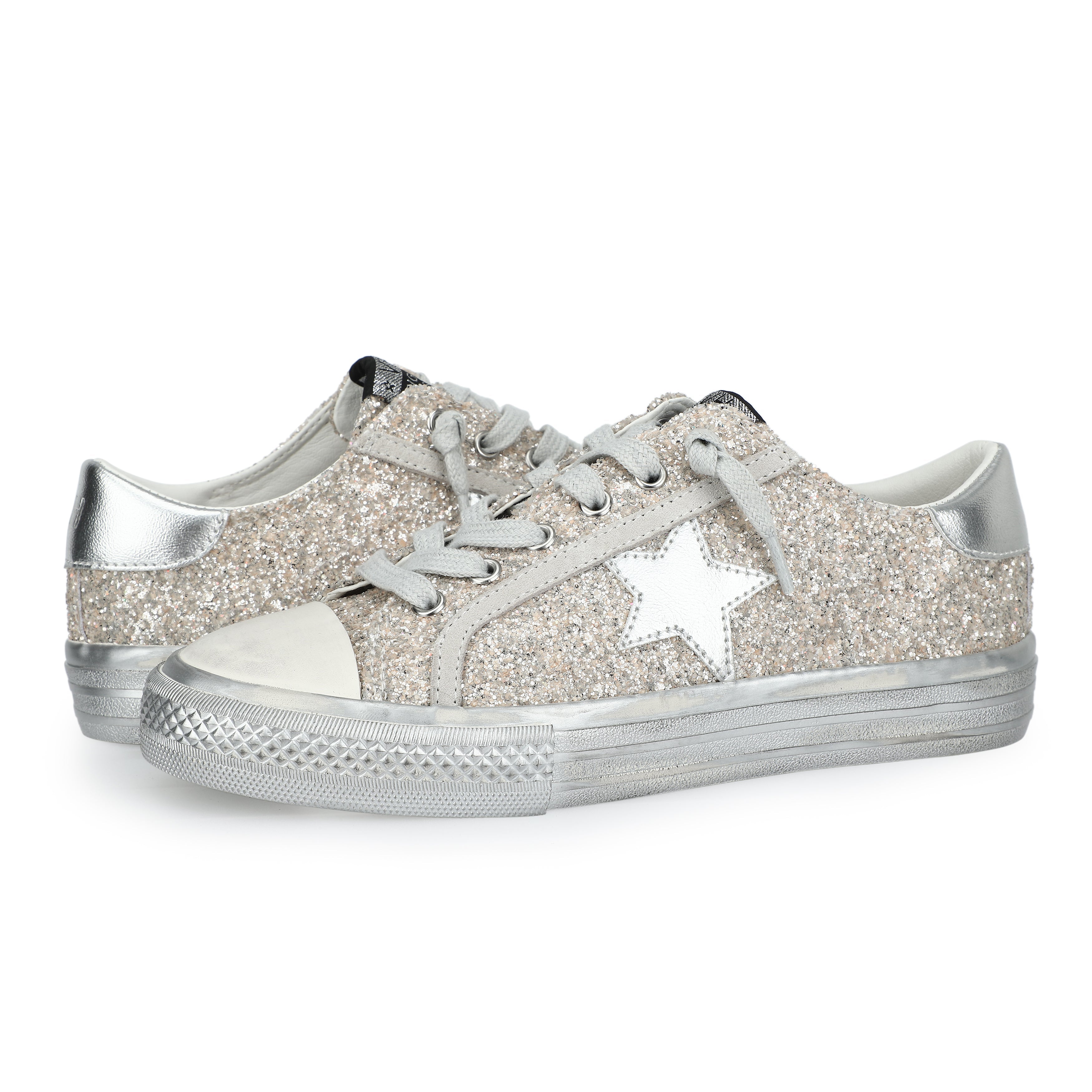 Vintage Havana | ALIVE - CHUNKY GLITTER SILVER
