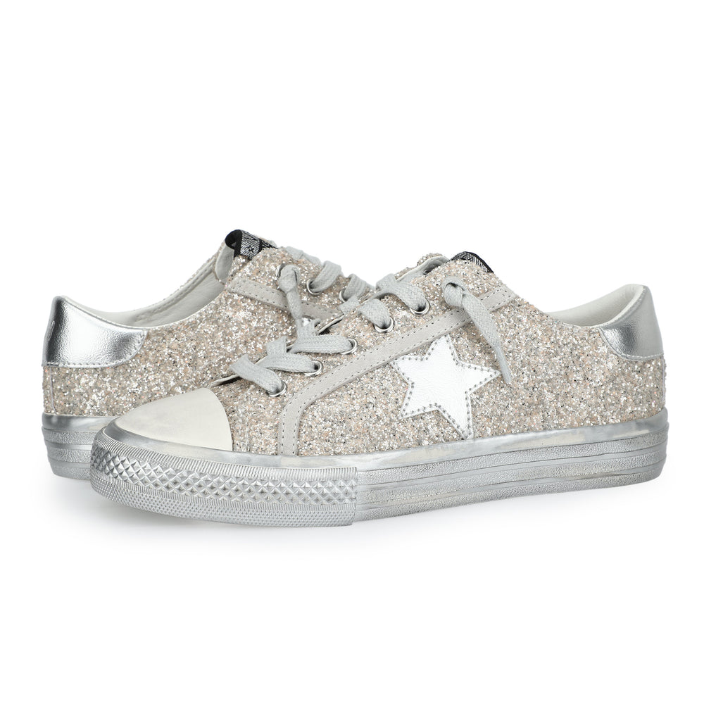 Vintage Havana | ALIVE - CHUNKY GLITTER SILVER
