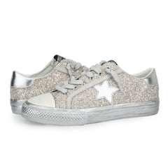 Vintage Havana | ALIVE - CHUNKY GLITTER SILVER