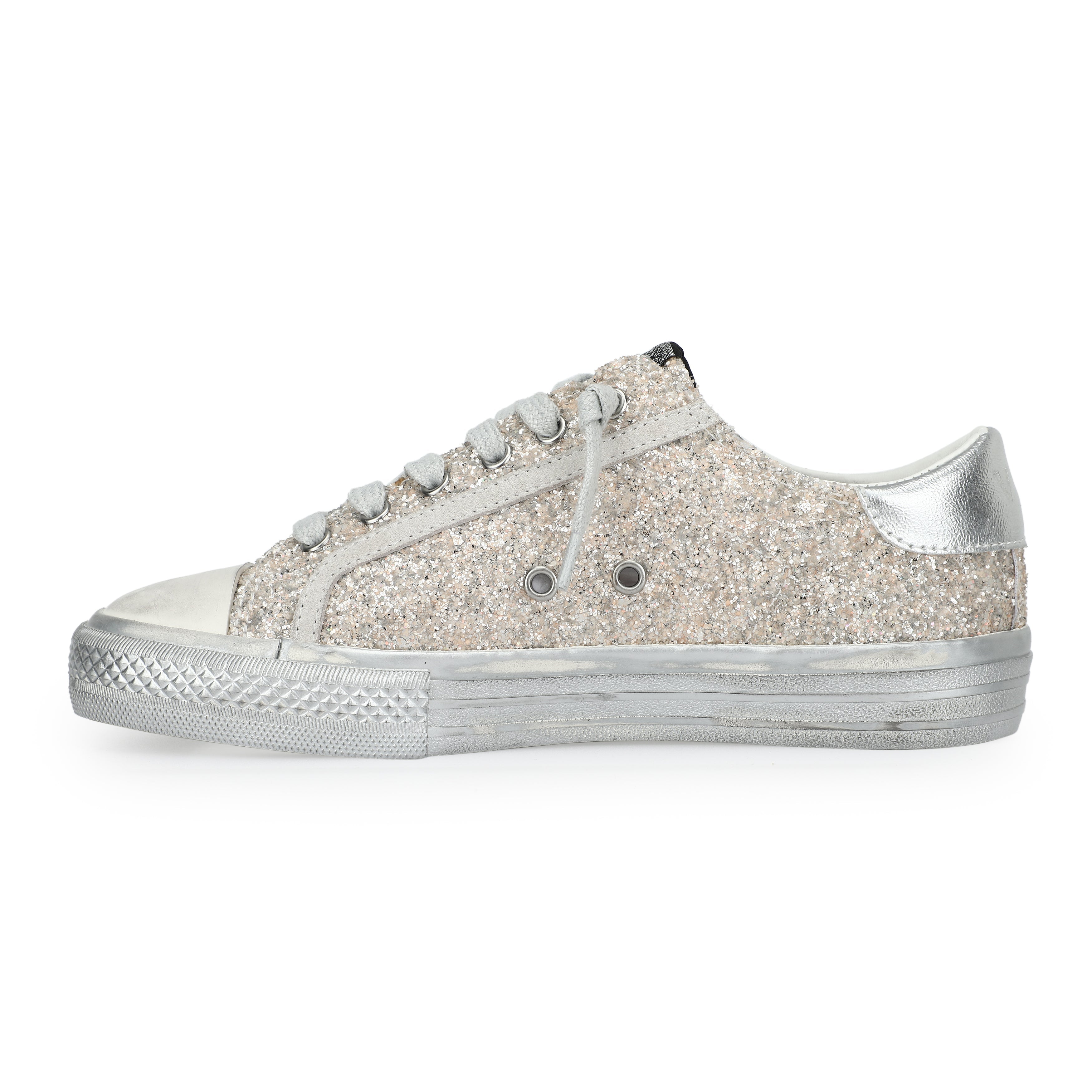 Vintage Havana | ALIVE - CHUNKY GLITTER SILVER