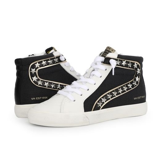 Vintage Havana | BAILEY HIGH 16 - BLACK GLITTER MULTI