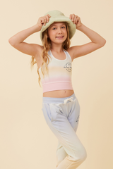 Vintage Havana | Sunstruck Ombre Racerback Crop Top