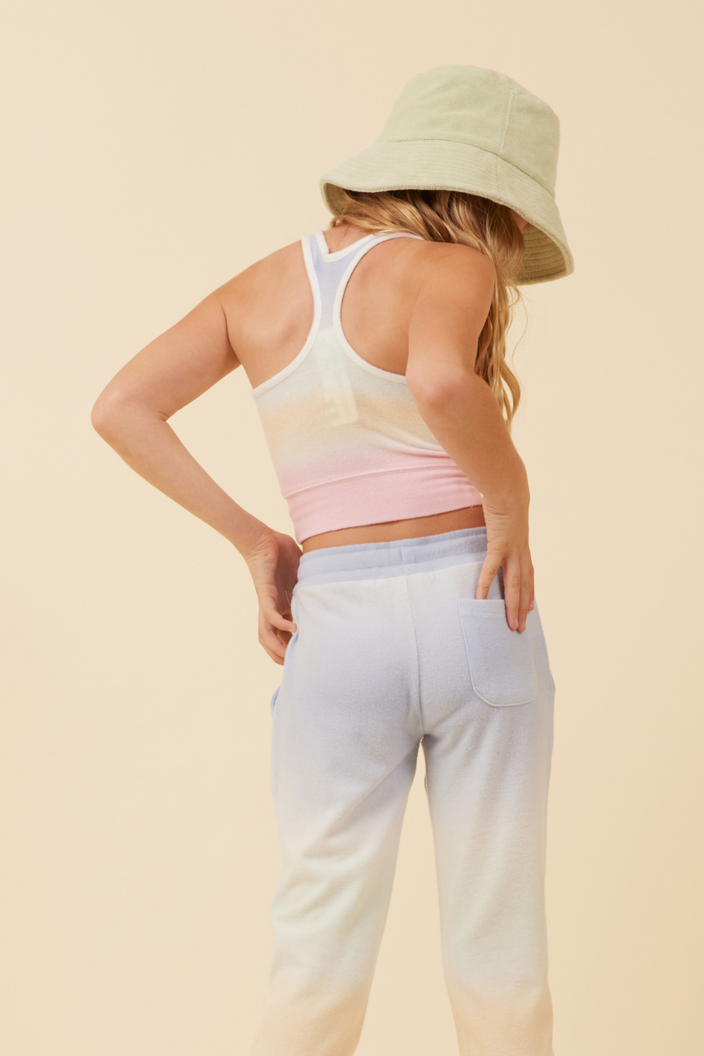 Vintage Havana | Sunstruck Ombre Racerback Crop Top