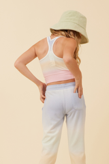 Vintage Havana | Sunstruck Ombre Racerback Crop Top