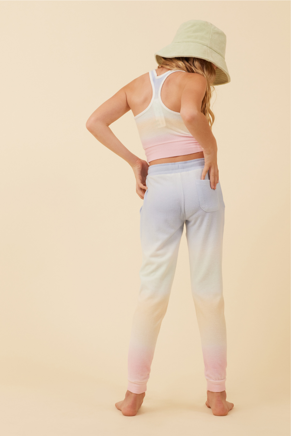 Vintage Havana | Sunstruck Ombre Racerback Crop Top