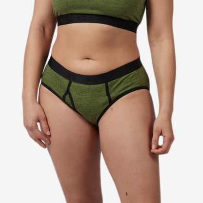 TomboyX Iconic Briefs - Forest Heather