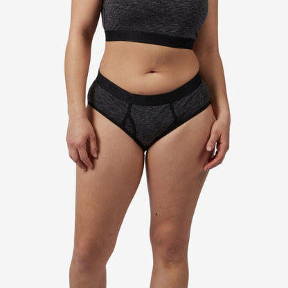 TomboyX Iconic Briefs - Meteor Gray Heather