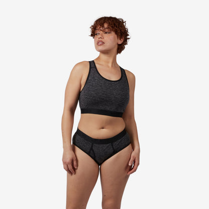 TomboyX Iconic Briefs - Meteor Gray Heather