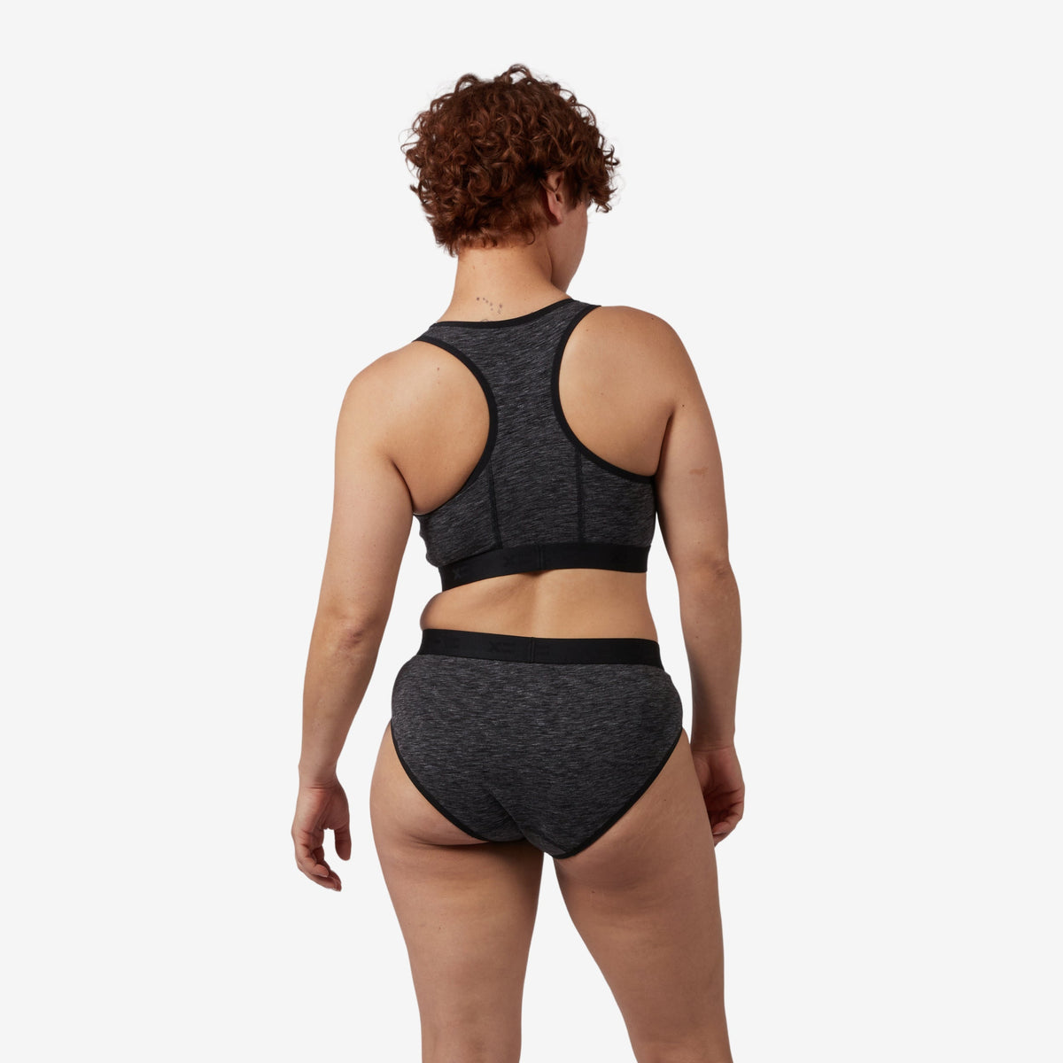 TomboyX Iconic Briefs - Meteor Gray Heather