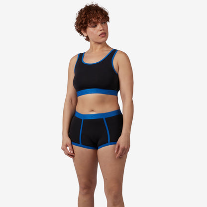 TomboyX Boy Shorts - TENCEL Modal Ink Blue Edge