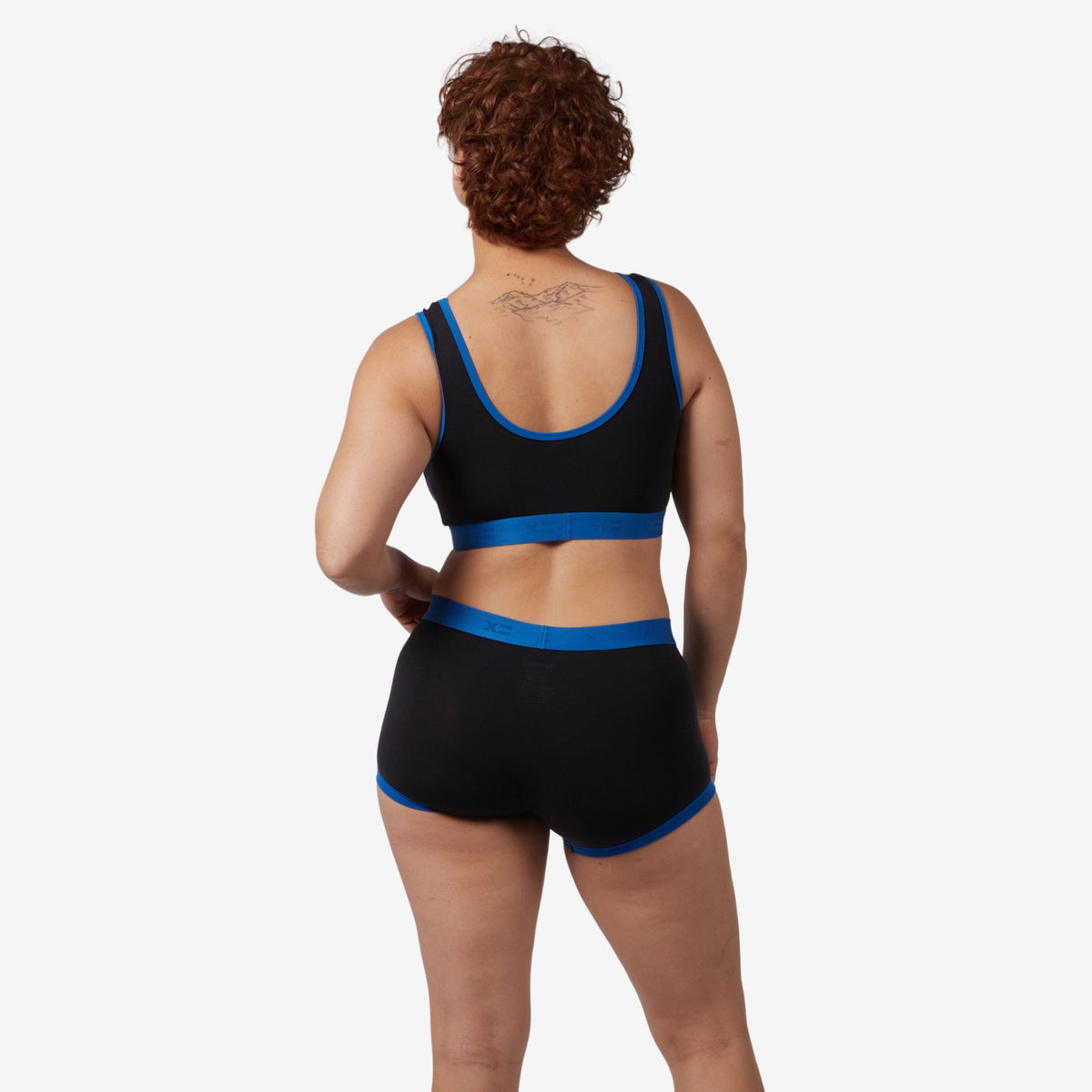 TomboyX Boy Shorts - TENCEL Modal Ink Blue Edge