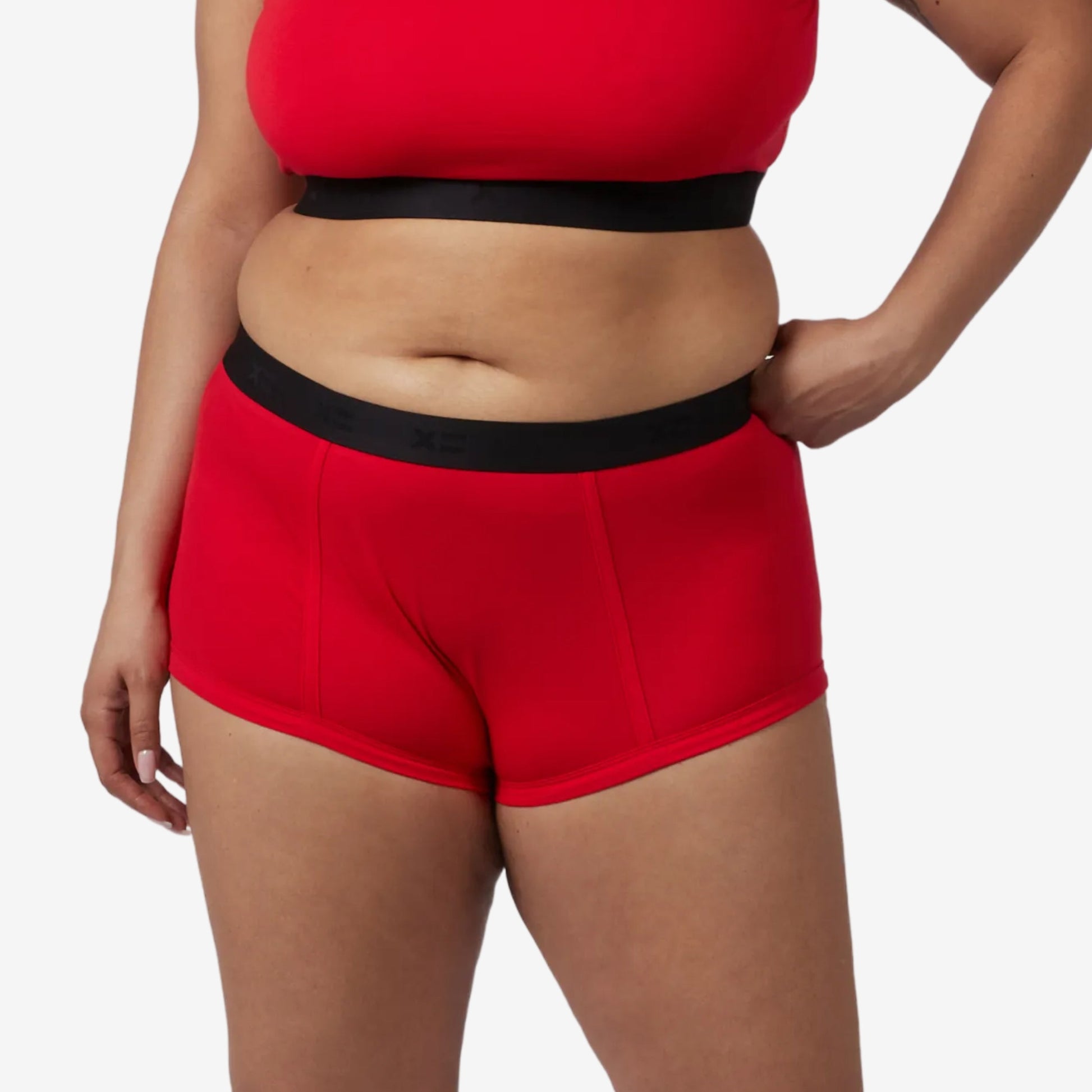 TomboyX Boy Shorts - Red Riot
