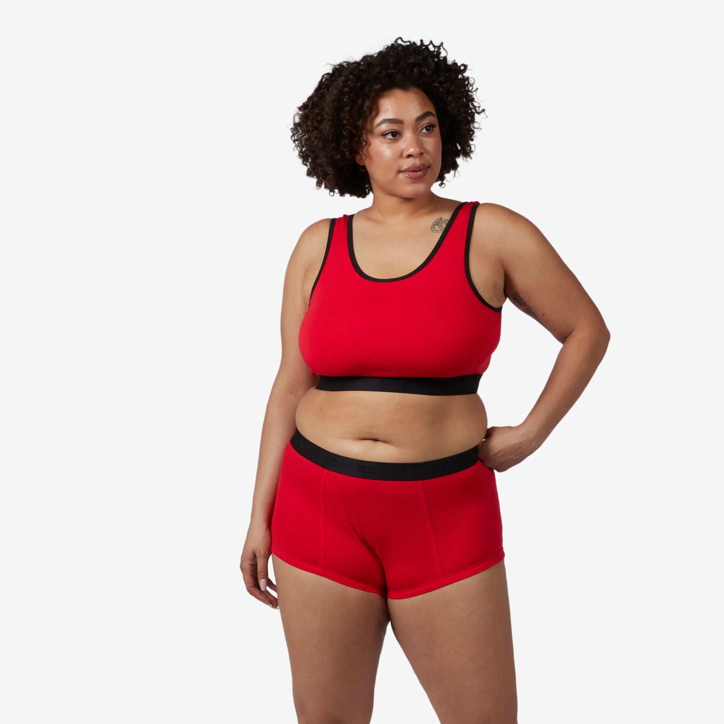 TomboyX Boy Shorts - Red Riot