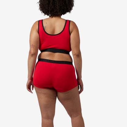 TomboyX Boy Shorts - Red Riot